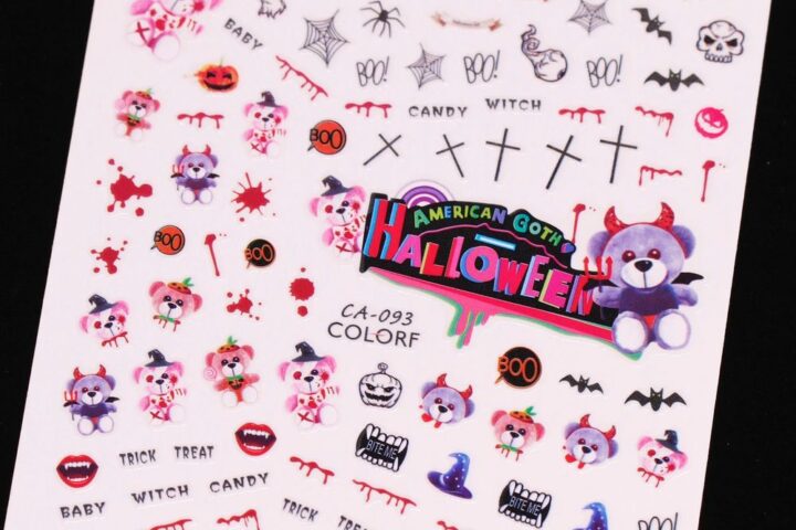 Salon Workflow: Glow in the Dark Nail Stickers Routine