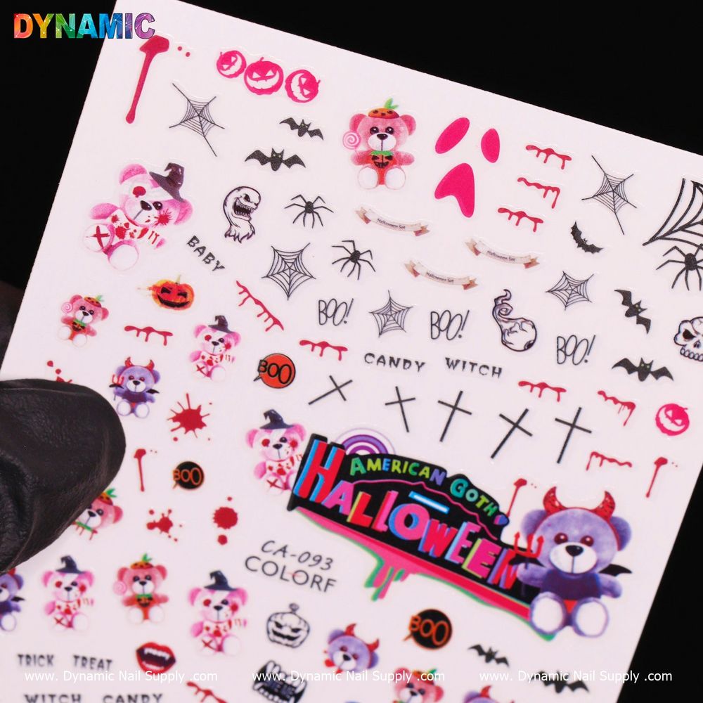 Halloween glow nail sticker CA 093 - 2