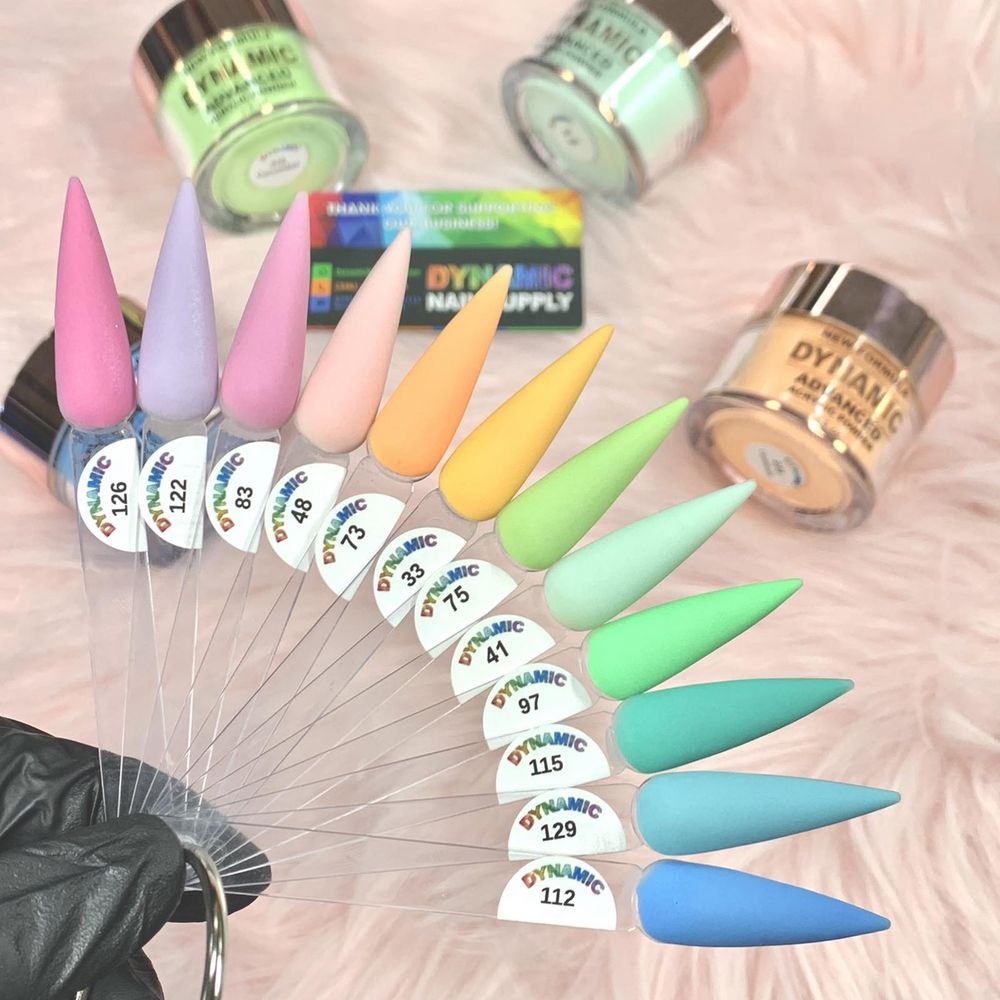 pastel acrylic powder jars - 2