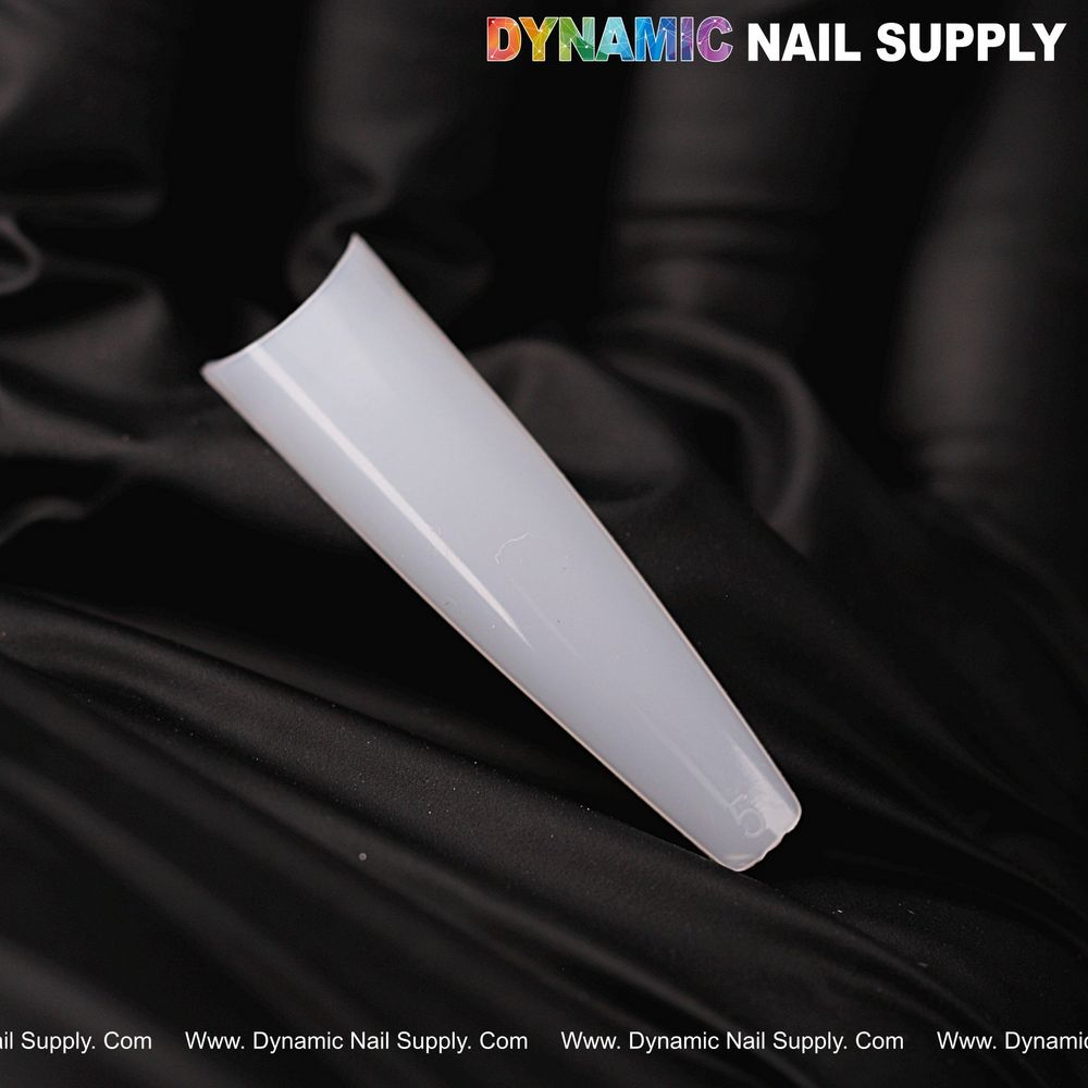 Ultra thin natural white French tips - 5