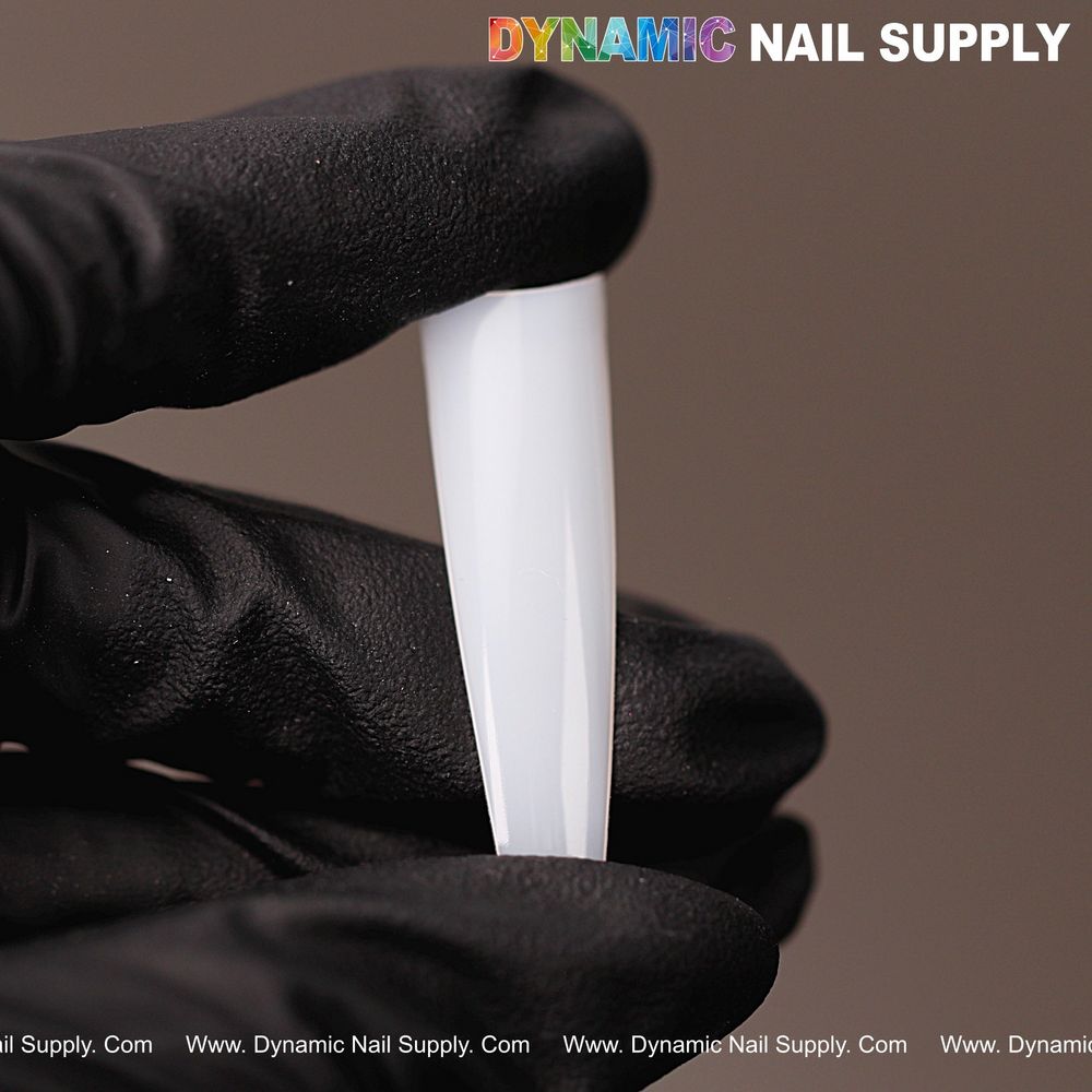Ultra thin natural white French tips - 6
